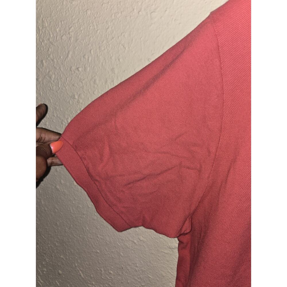 Polo Ralph Lauren Polo Shirt, Short Sleeve, Red, 100% Cotton, Men's Size XL - Picture 6 of 6